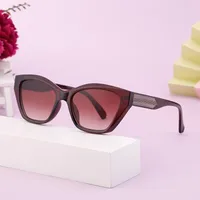 Vacation Classic Style Solid Color Pc Cat Eye Full Frame Glasses main image 2