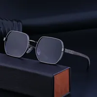 Retro Classic Style Solid Color Pc Square Full Frame Glasses main image 2