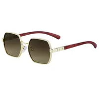 Retro Classic Style Solid Color Pc Square Full Frame Glasses sku image 4