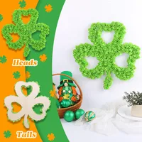 Casual Shamrock Flower Plastic Artificial Decorations main image 1