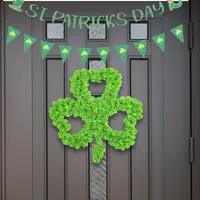 Casual Shamrock Flower Plastic Artificial Decorations main image 4