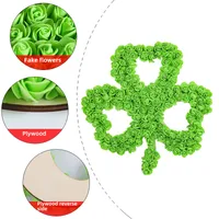 Casual Shamrock Flower Plastic Artificial Decorations main image 5