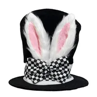 Cute Bunny Ears Dense Velvet Nonwoven Outdoor Decoration main image 3