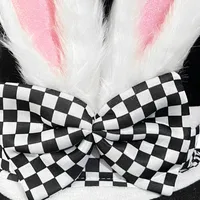 Cute Bunny Ears Dense Velvet Nonwoven Outdoor Decoration main image 2