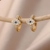 1 Pair Elegant Simple Style Geometric Copper Earrings sku image 9