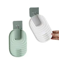 Pot Lid Rack Storage Cleaning Tool Kitchen Utensil Organizer Holder Wall Mounted Pot Cover Hanger Space Saving main image 5
