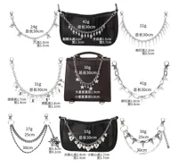 Alloy Star Heart Shape Bag Strap main image 2