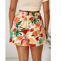 Women's Daily Casual Tropical Flower Shorts Shorts main image 1
