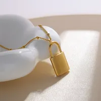 Romantic Simple Style Heart Shape Wings Lock 304 Stainless Steel Women's Pendant Necklace main image 8