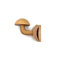 Cute Mushroom Wood Refrigerator Magnet sku image 5