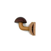 Cute Mushroom Wood Refrigerator Magnet sku image 7