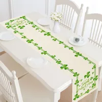 1 Piece Shamrock St. Patrick Linen Simple Style sku image 6