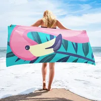 Animal Letter Fruit Superfine Fiber Cute Cover Ups sku image 2
