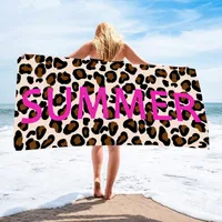 Animal Letter Fruit Superfine Fiber Cute Cover Ups sku image 4