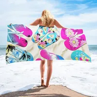 Animal Letter Fruit Superfine Fiber Cute Cover Ups sku image 16