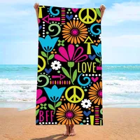 Animal Letter Fruit Superfine Fiber Cute Cover Ups sku image 18