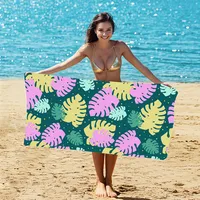 Animal Letter Fruit Superfine Fiber Cute Cover Ups sku image 38