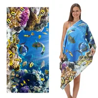 Animal Letter Fruit Superfine Fiber Cute Cover Ups sku image 42