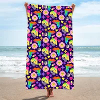 Animal Letter Fruit Superfine Fiber Cute Cover Ups sku image 52