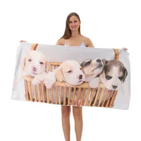 Animal Letter Fruit Superfine Fiber Cute Cover Ups sku image 64