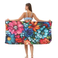 Animal Letter Fruit Superfine Fiber Cute Cover Ups sku image 74