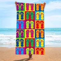 Animal Letter Fruit Superfine Fiber Cute Cover Ups sku image 83