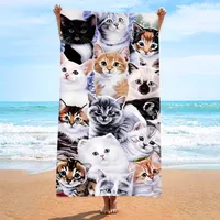 Animal Letter Fruit Superfine Fiber Cute Cover Ups sku image 100