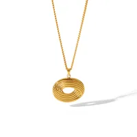 Vintage Style Simple Style Eye 304 Stainless Steel 18K Gold Plated Women's Jewelry Set main image 7