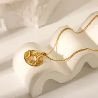 Vintage Style Simple Style Eye 304 Stainless Steel 18K Gold Plated Women's Jewelry Set main image 5
