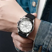 Casual Solid Color Buckle Quartz sku image 2