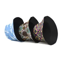 Unisex Casual Retro Clouds Printing Printing Flat Eaves Bucket Hat main image 3