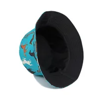 Unisex Retro Horse Printing Wide Eaves Bucket Hat main image 4