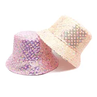 Unisex Retro Geometric Wide Eaves Bucket Hat main image 3