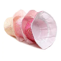 Unisex Retro Geometric Wide Eaves Bucket Hat main image 4