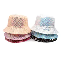 Unisex Retro Geometric Wide Eaves Bucket Hat main image 1