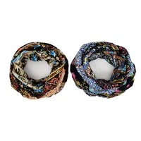 Unisex Streetwear Flower Printing Eaveless Beanie Hat main image 3