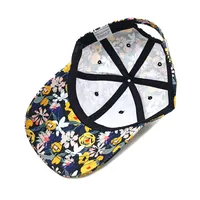 Unisex Streetwear Flower Curved Eaves Baseball Cap main image 4