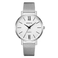 Retro Punk Solid Color Buckle Quartz sku image 10