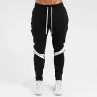 Men's Winter Color Block Fleece - Lined Thermal Tapered Joggers, Casual Sport Pants For Gym And Outdoor Activities main image 2