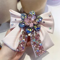 Women's Glam Sweet Bow Knot Artificial Crystal Hair Clip main image 4