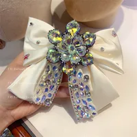 Women's Glam Sweet Bow Knot Artificial Crystal Hair Clip main image 5