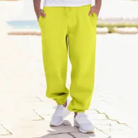 New Men's Autumn Winter Patchwork Training Joggers Fitness Tracksuit Pants Oversized Sweatpants European Size main image 2