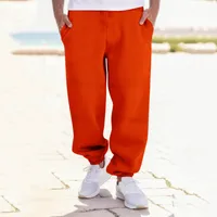 New Men's Autumn Winter Patchwork Training Joggers Fitness Tracksuit Pants Oversized Sweatpants European Size main image 4