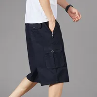 Abaya Women's Cotton Capri Pants – Summer Mid - Length Straight - Leg Casual Workwear Shorts sku image 15