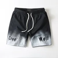 Men's American Streetwear Mid - Length Shorts, Lightweight Summer Casual Cotton Gradient Color Outdoor Relaxed Fit main image 1