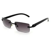 Vacation Simple Style Solid Color Pc Square Frameless Glasses sku image 8