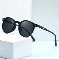 Vacation Simple Style Solid Color Pc Round Frame Full Frame Glasses sku image 3