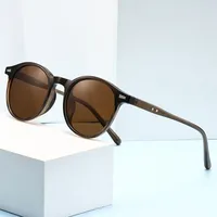 Vacation Simple Style Solid Color Pc Round Frame Full Frame Glasses sku image 2