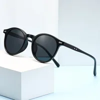 Vacation Simple Style Solid Color Pc Round Frame Full Frame Glasses sku image 5