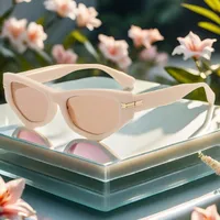 Classic Style Streetwear Solid Color Pc Square Full Frame Glasses main image 1